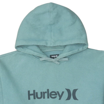 Mens UK Size S Hurley Green Pullover Hoodie