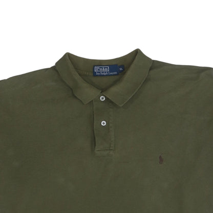 Ralph Lauren Men's Green XL Classic Cotton Polo Shirt