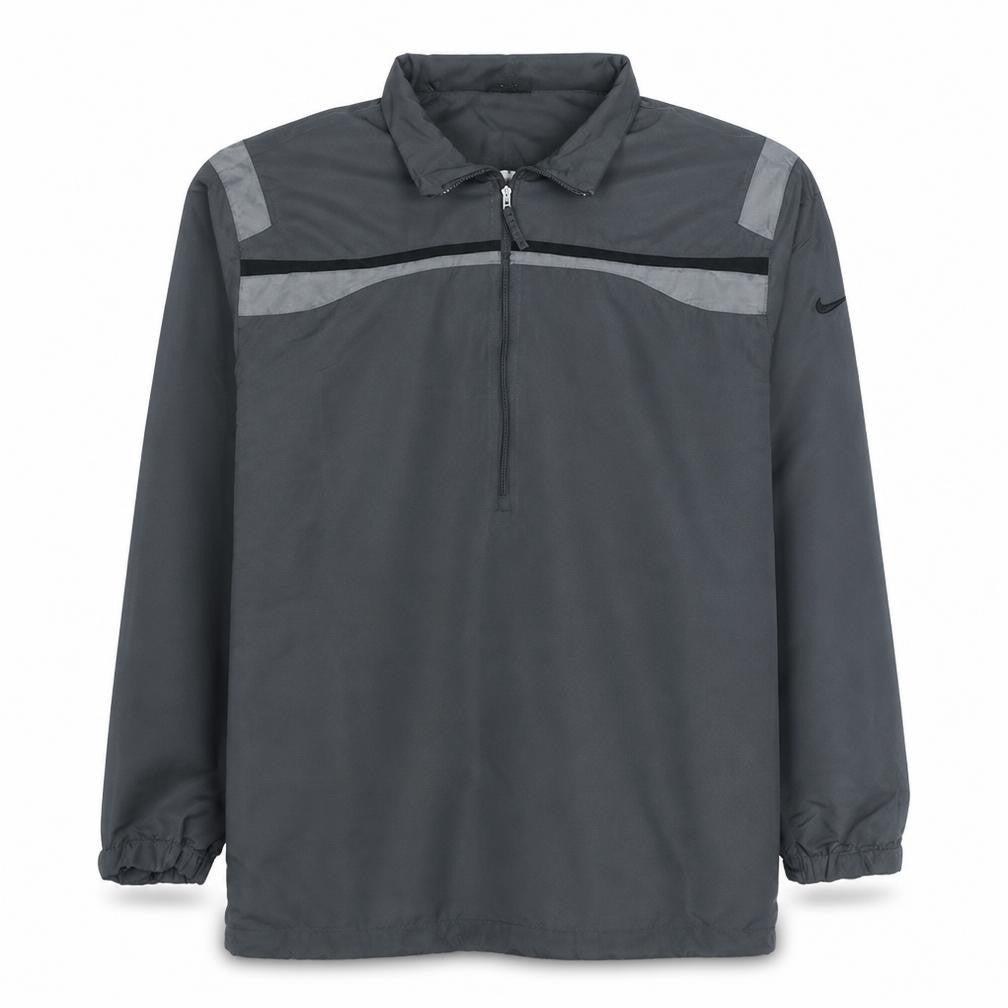 Nike Men's Grey XL 1/2 Zip Lightweight Golf Track Jacket