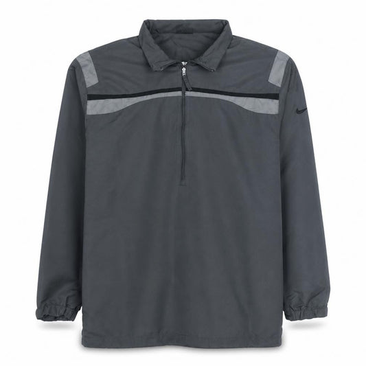 Nike Men's Grey XL 1/2 Zip Lightweight Golf Track Jacket