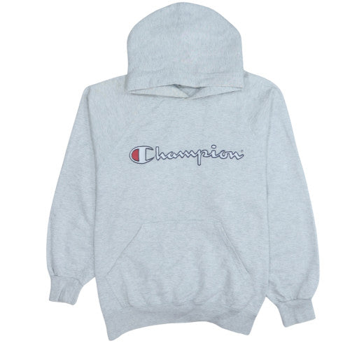 Mens UK Size M Champion Grey Pullover Hoodie