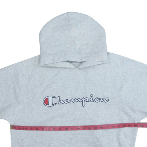 Mens UK Size M Champion Grey Pullover Hoodie