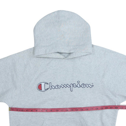 Mens UK Size M Champion Grey Pullover Hoodie