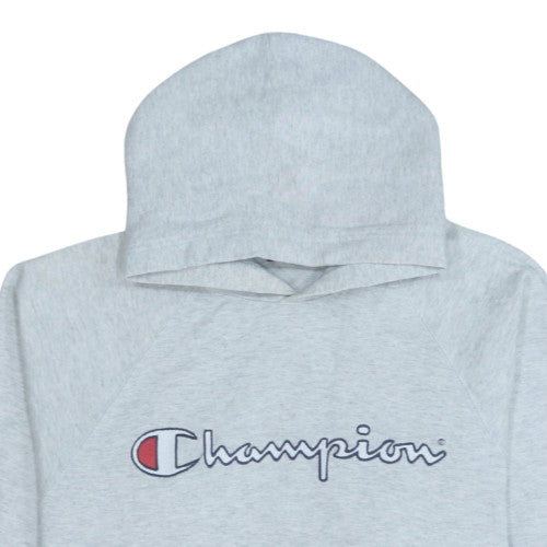 Mens UK Size M Champion Grey Pullover Hoodie