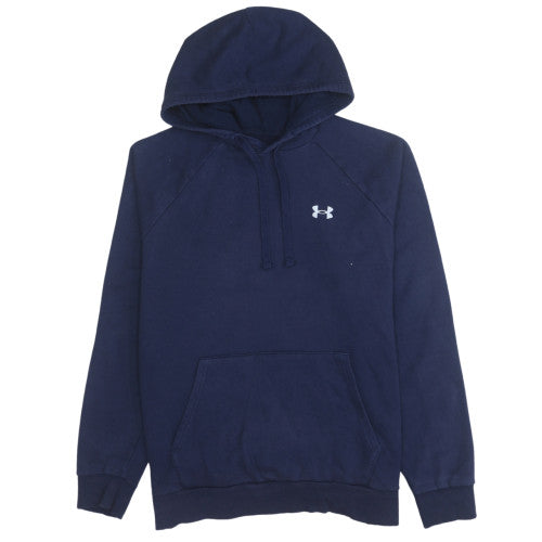 Mens UK Size L Under armour Blue Pullover Hoodie