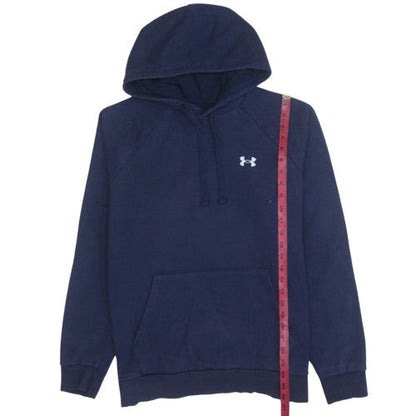 Mens UK Size L Under armour Blue Pullover Hoodie