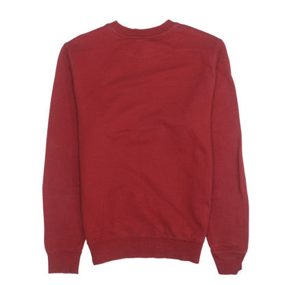 Mens UK Size S The North Face Red Pullover Sweatshirt