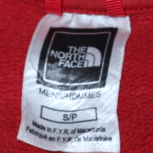 Mens UK Size S The North Face Red Pullover Sweatshirt