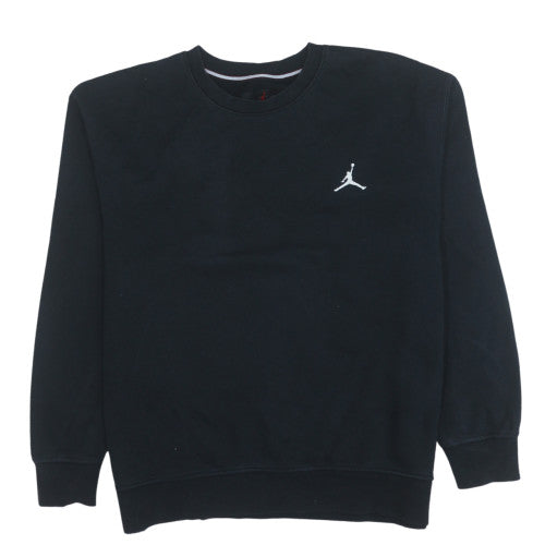 Mens UK Size M Jordan Black Pullover Sweatshirt