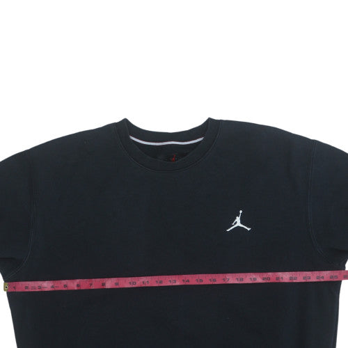 Mens UK Size M Jordan Black Pullover Sweatshirt