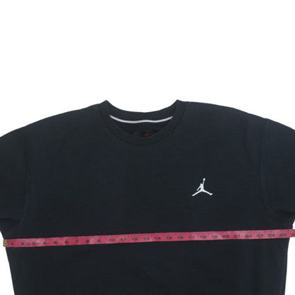 Mens UK Size M Jordan Black Pullover Sweatshirt