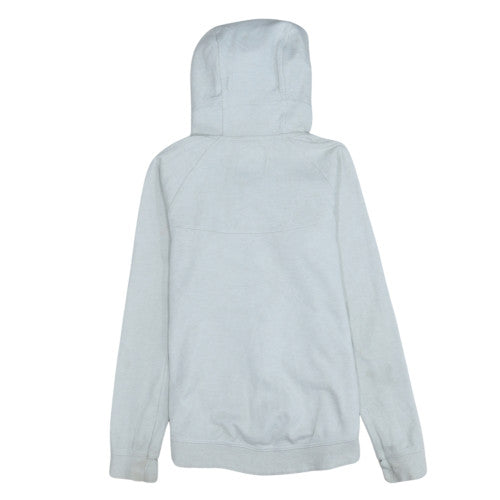 Womens UK Size S Nike Grey Full Zip Hoodie