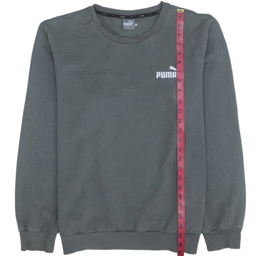 Mens UK Size M PUMA Grey Pullover Sweatshirt