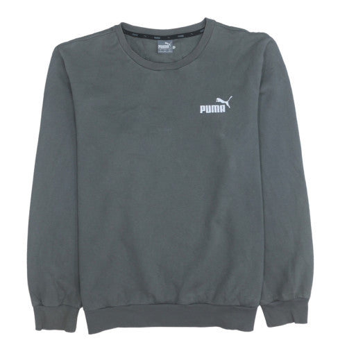 Mens UK Size M PUMA Grey Pullover Sweatshirt