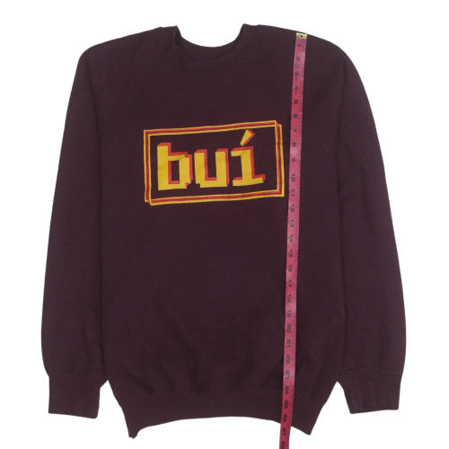 Womens UK Size M Russell Purple Pullover Sweatshirt
