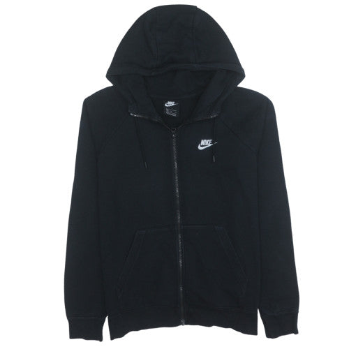 Mens UK Size M Nike Black Full Zip Hoodie