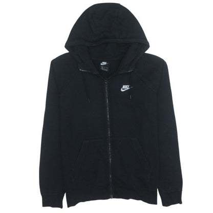 Mens UK Size M Nike Black Full Zip Hoodie