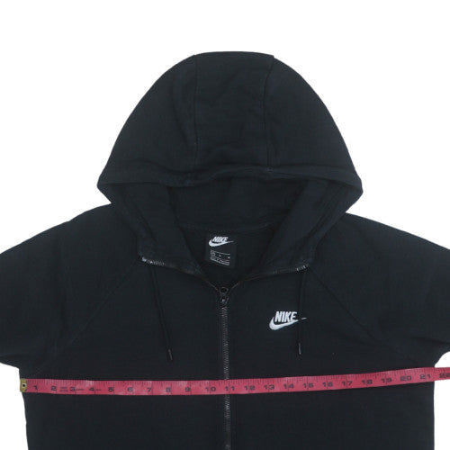 Mens UK Size M Nike Black Full Zip Hoodie