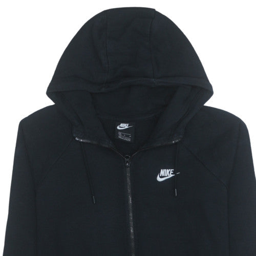 Mens UK Size M Nike Black Full Zip Hoodie
