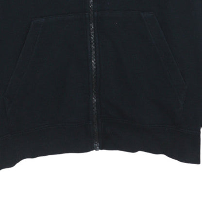 Mens UK Size M Nike Black Full Zip Hoodie