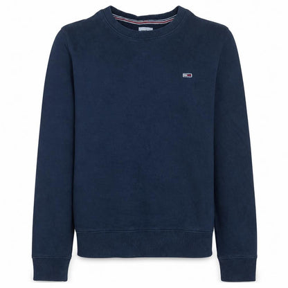 Mens UK Size S Tommy Jeans Blue Pullover Sweatshirt