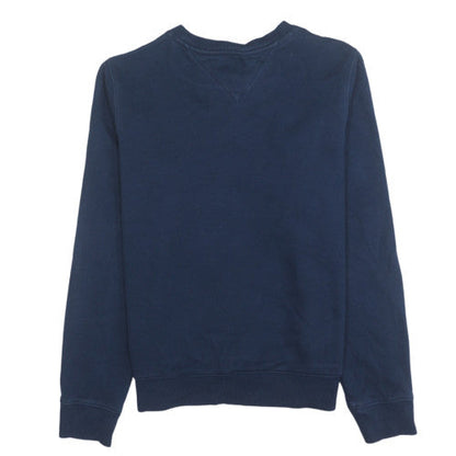 Mens UK Size S Tommy Jeans Blue Pullover Sweatshirt