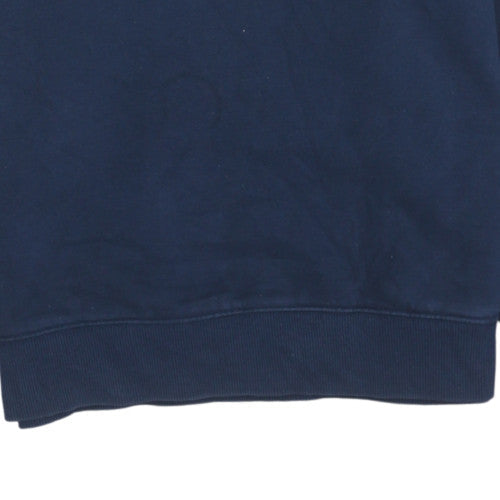 Mens UK Size S Tommy Jeans Blue Pullover Sweatshirt