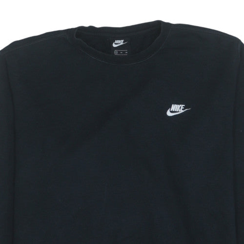 Mens UK Size XL Nike Black Pullover Sweatshirt