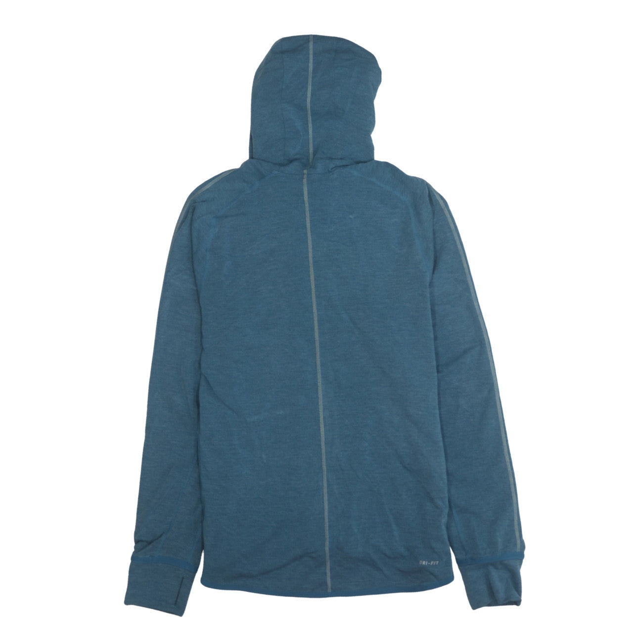 Mens UK Size L Nike Blue Full Zip Hoodie