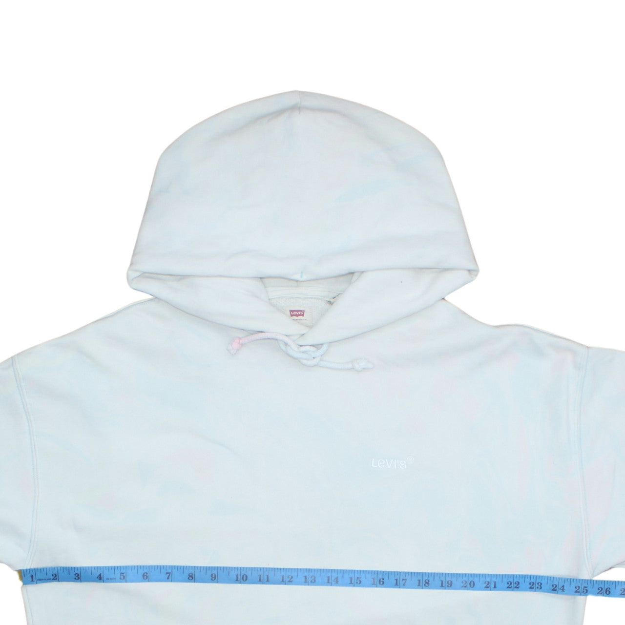Womens UK Size M Levi's Blue Pullover Hoodie