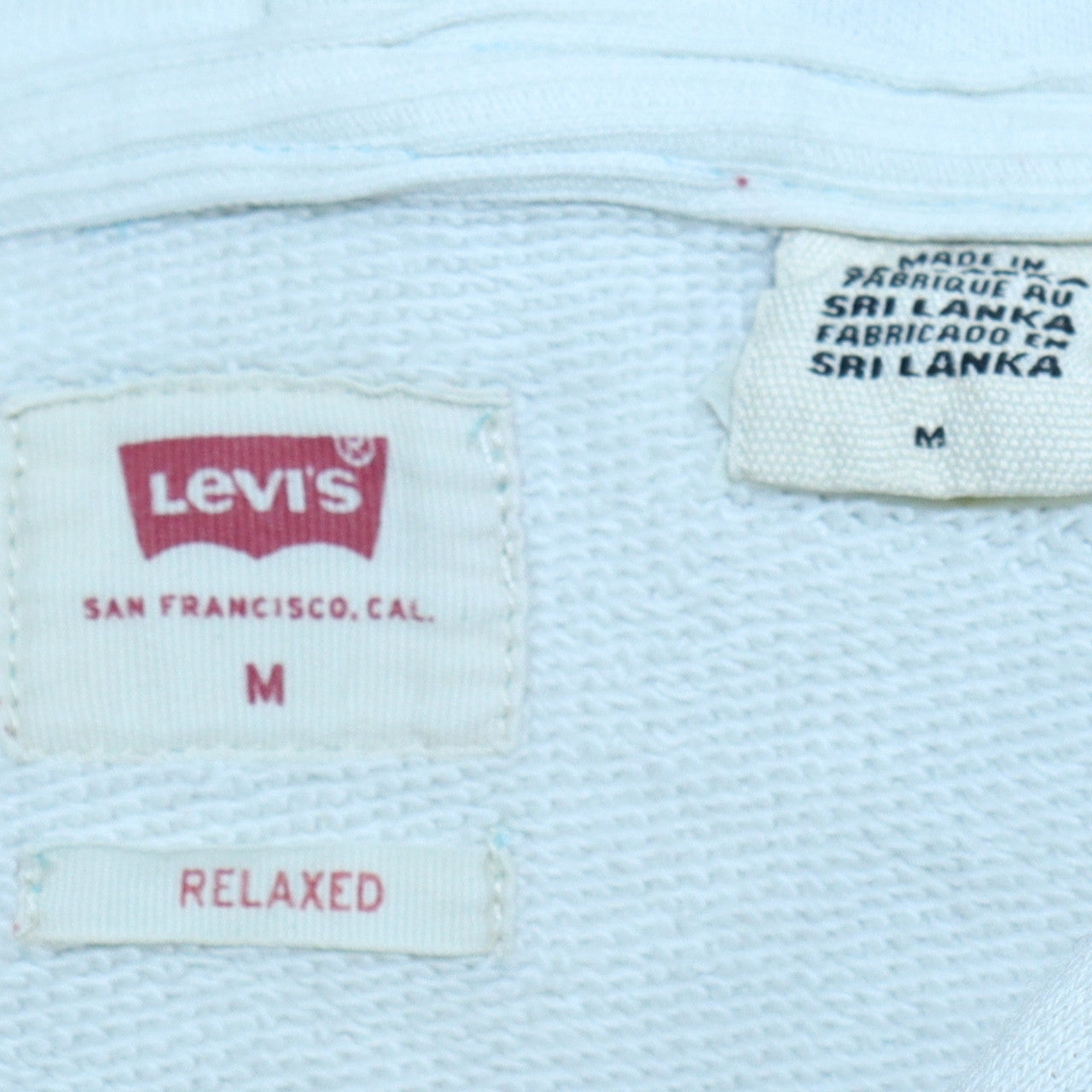 Womens UK Size M Levi's Blue Pullover Hoodie