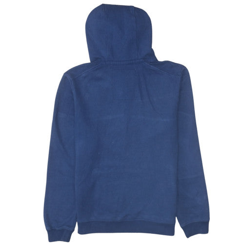 Mens UK Size XL Diesel Blue 1/2 Zip Hoodie