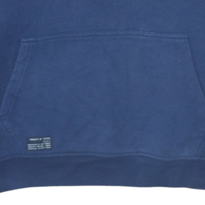 Mens UK Size XL Diesel Blue 1/2 Zip Hoodie