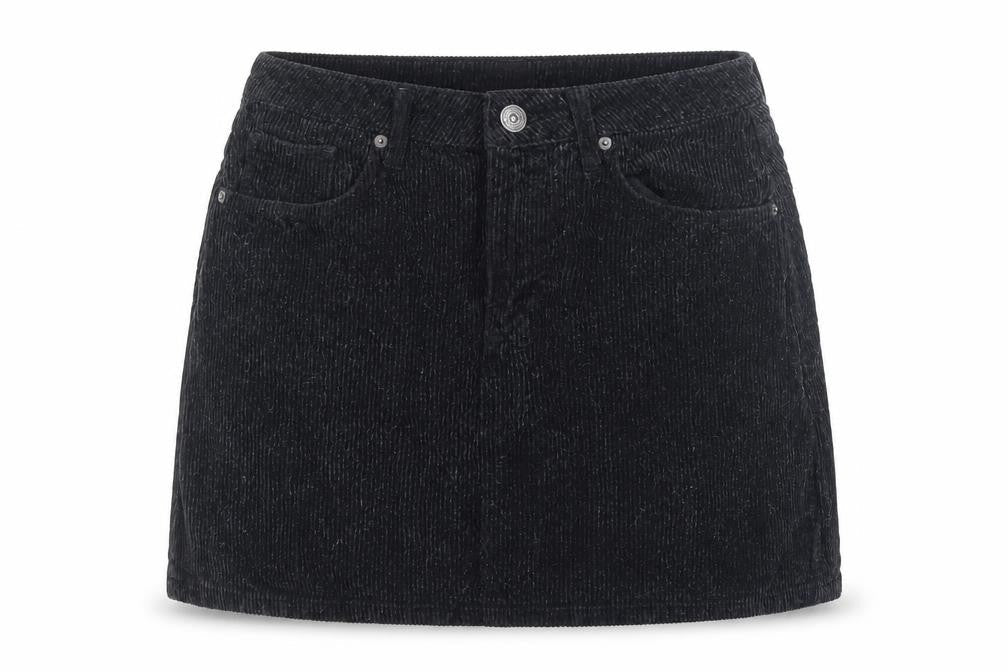 BDG Women’s Black Corduroy Mini Skirt Size M Casual Retro