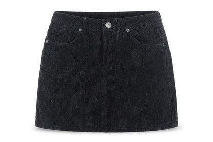 BDG Women’s Black Corduroy Mini Skirt Size M Casual Retro