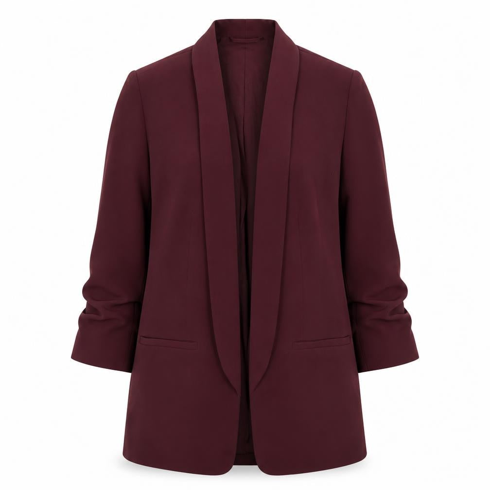 NEXT Women’s Purple Blazer UK 10 Regular Fit Mid-Length Jacket