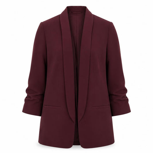 NEXT Women’s Purple Blazer UK 10 Regular Fit Mid-Length Jacket