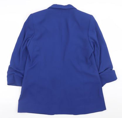 Next Women's Blue Blazer UK 12 Classic Longline Jacket