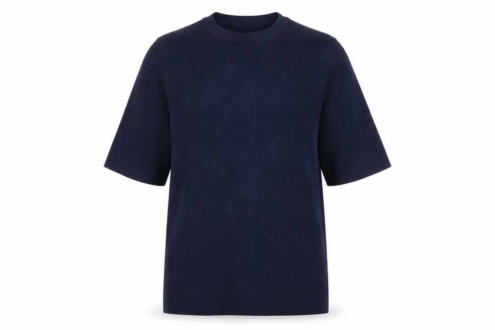 Marks and Spencer Women's Blue Medium Knit Pullover Jumper