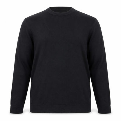 Topman Men’s Black Cotton Crew Neck Pullover Jumper Size L