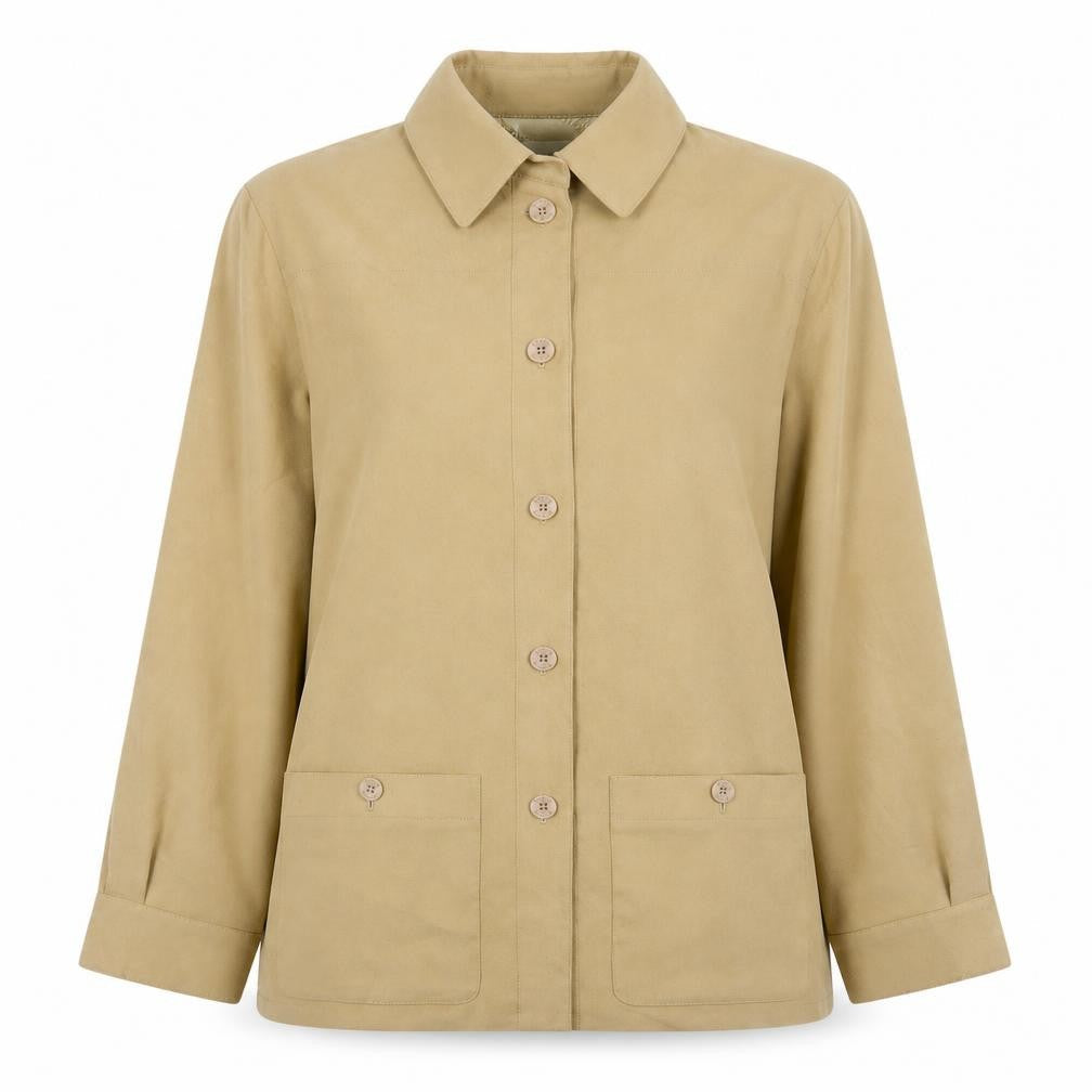 Womens UK Size M Viyella Beige Basic Jacket