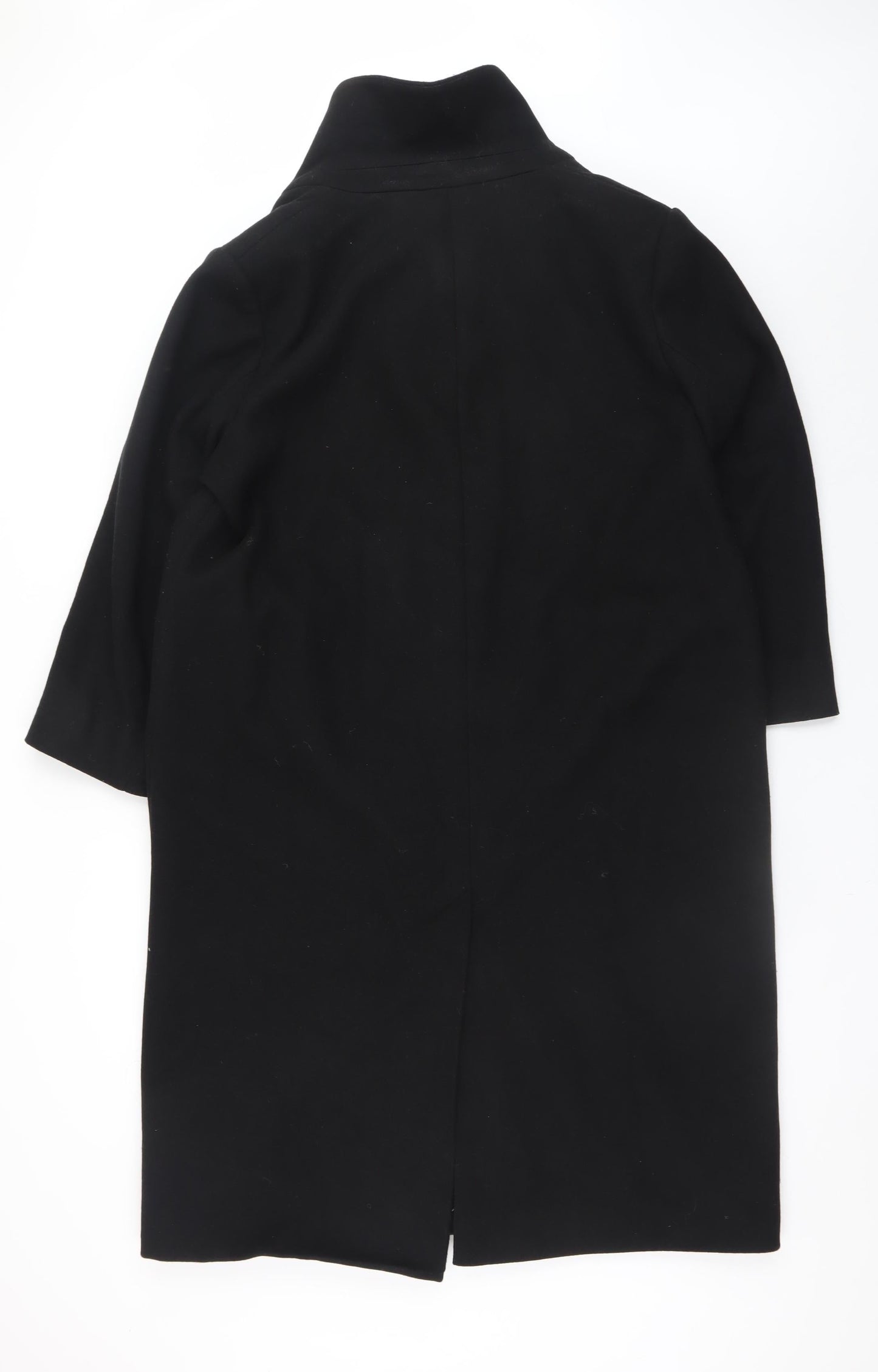 Marks and Spencer Women's Black Long Overcoat Size 18