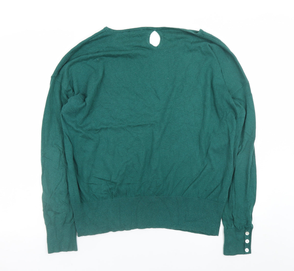 Womens UK Size 16 NEXT Green Pullover Jumper