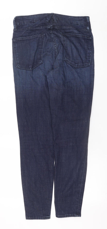Good American Men's Blue Slim Fit Skinny Denim Jeans 26W Dark Wash