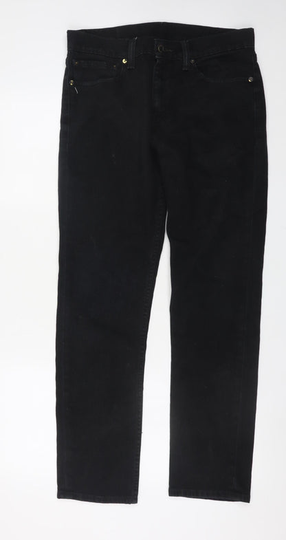 Levi's Men Black 511 Skinny Fit Stretch Denim Jeans 33W 30L