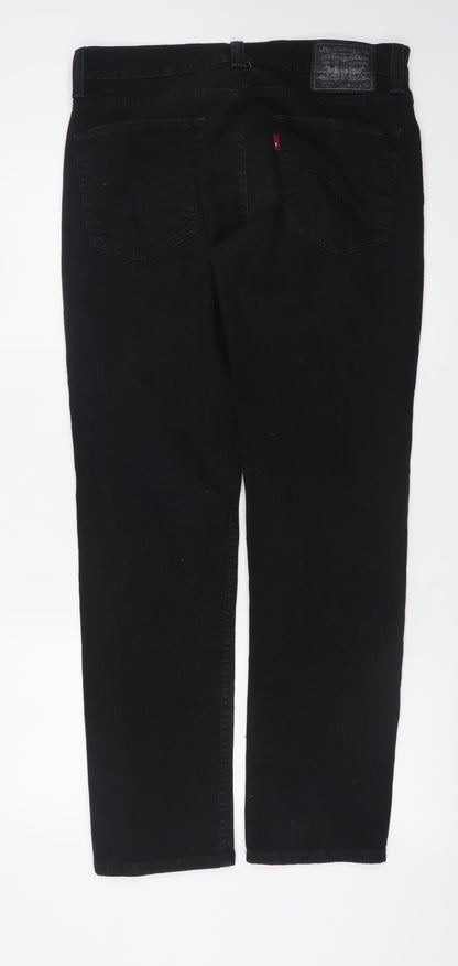 Levi's Men Black 511 Skinny Fit Stretch Denim Jeans 33W 30L