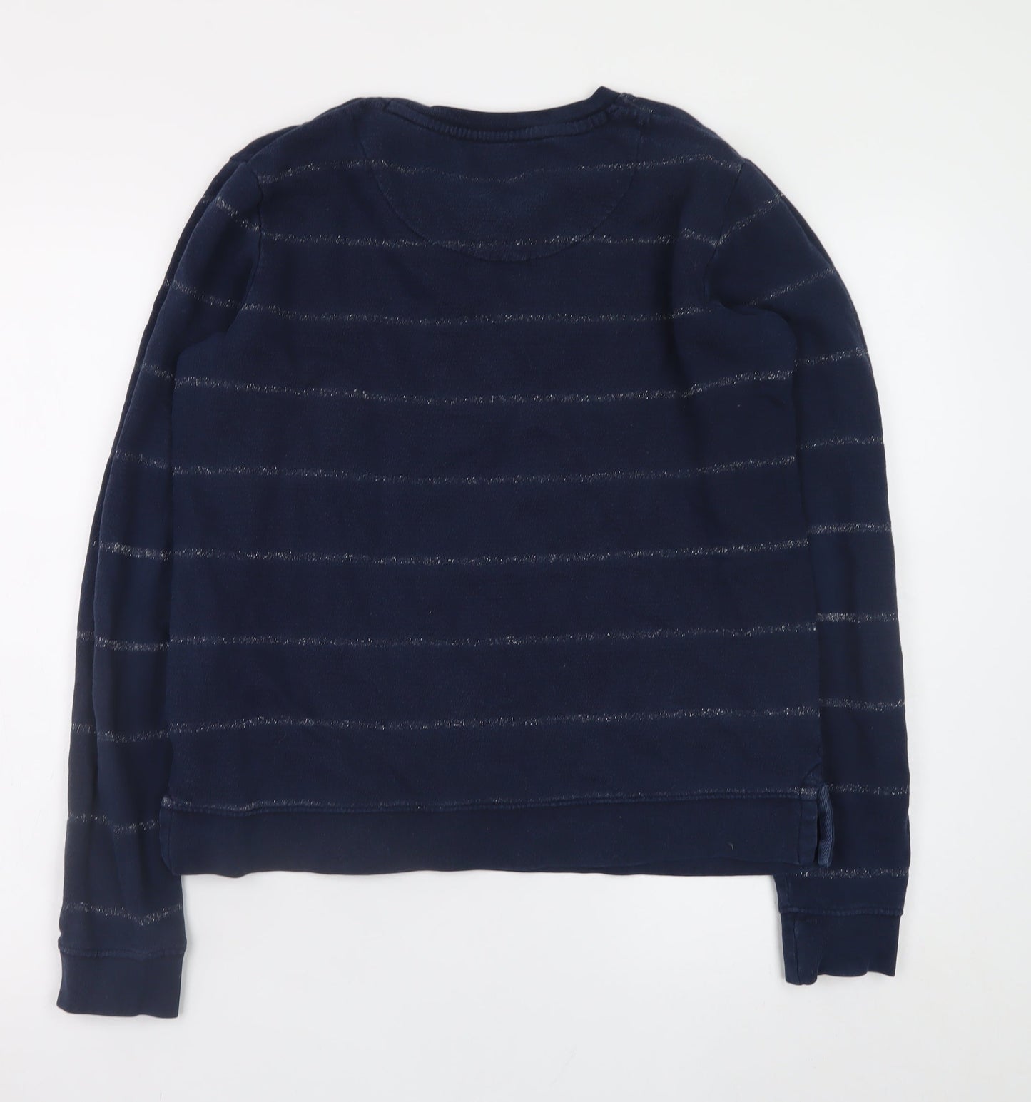 Womens UK Size S Fat Face Blue Pullover Sweatshirt