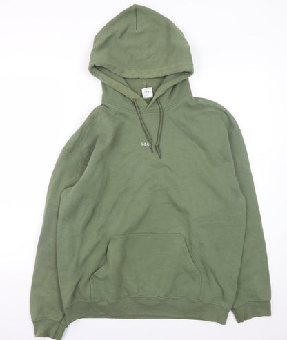 Mens UK Size L Goose & Gander Green Pullover Hoodie