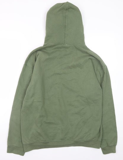 Mens UK Size L Goose & Gander Green Pullover Hoodie