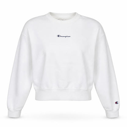 Womens UK Size S Champion White Pullover Sweatshirt